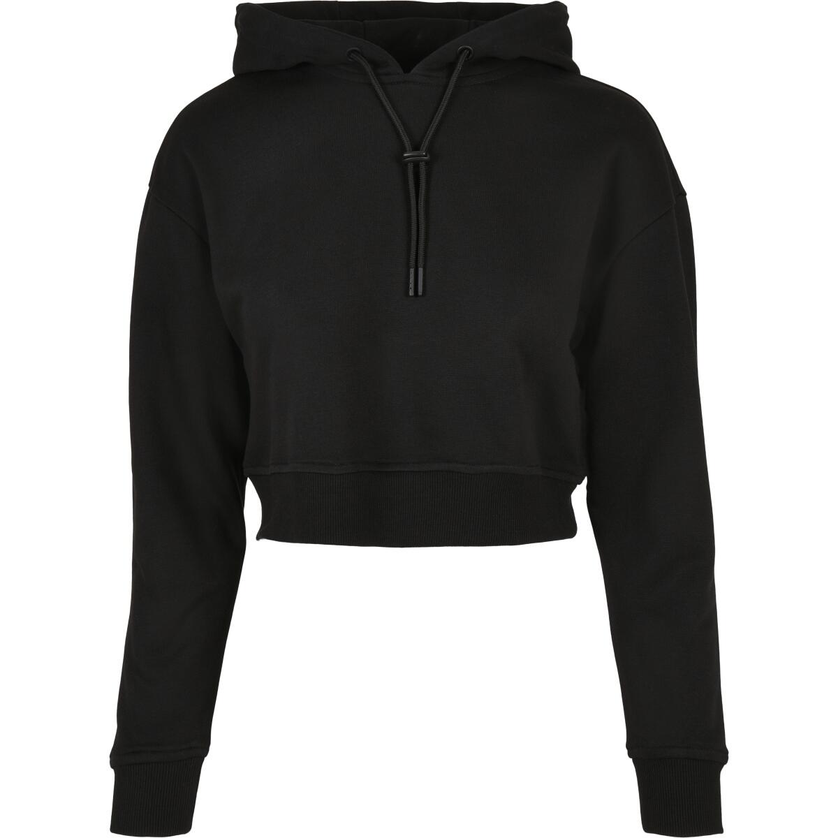 URBAN CLASSICS Women's hooded sweatshirt Urban Classics court terry- Large sizes