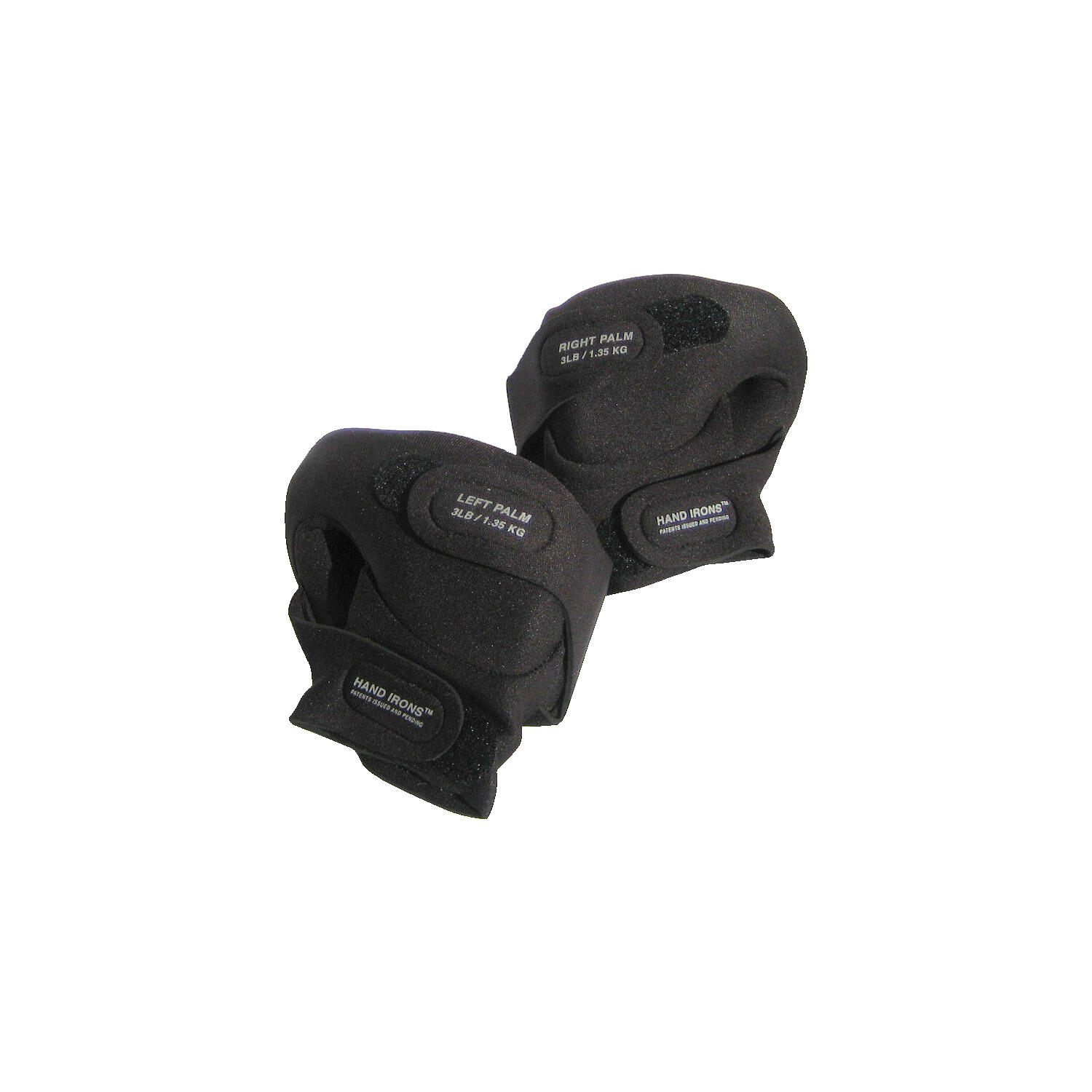 Gewichtshandschuhe Hand Irons 2x 0,90 kg Fitness / Krafttraining Unisex 1/1