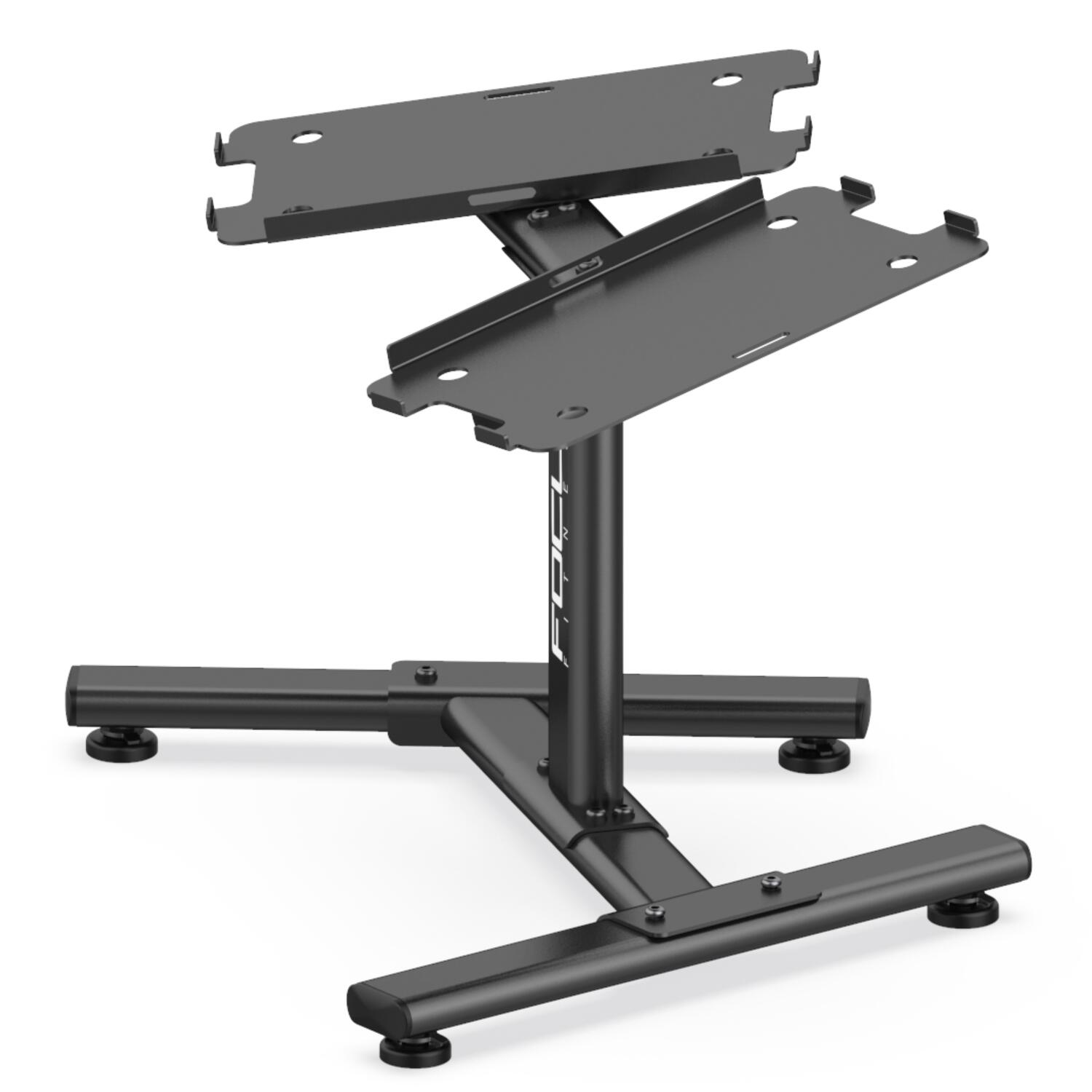 Trainingsbank Force 8 – Inclusief verstelbare dumbbellset Shift – 2x24 kg – Met 4/7