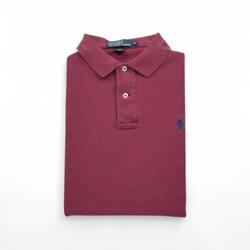 Reconditionné - Polo manches courtes Homme Bordeaux - Excellent
