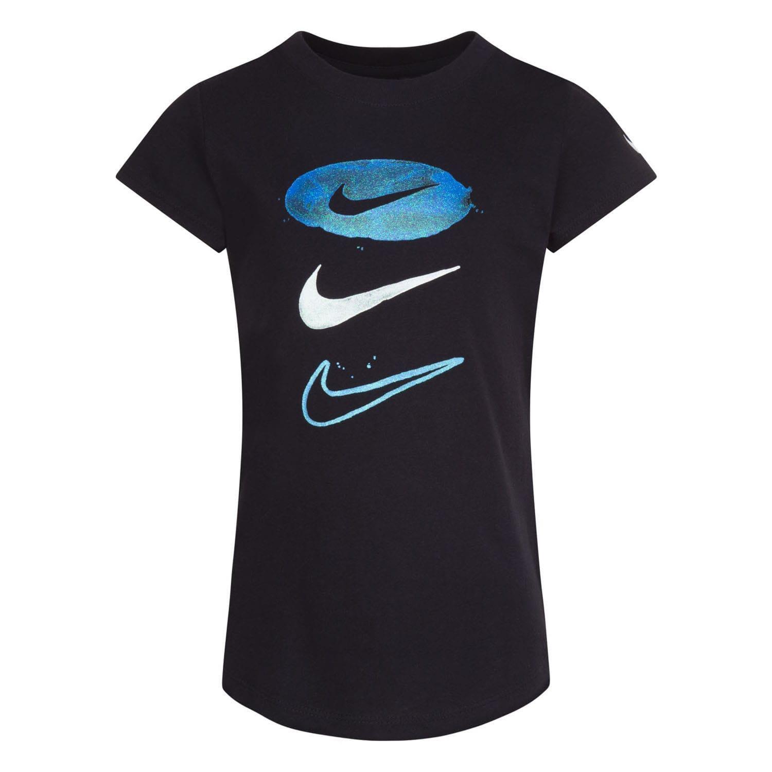 NIKE Maglietta Pill Swoosh Ragazze Nike Summer Daze Nero