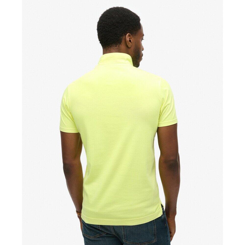 Polo in jersey Superdry Essential Logo Neon 4/7