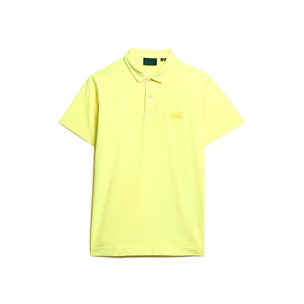 SUPERDRY Jersey polo shirt Superdry Essential Logo Neon