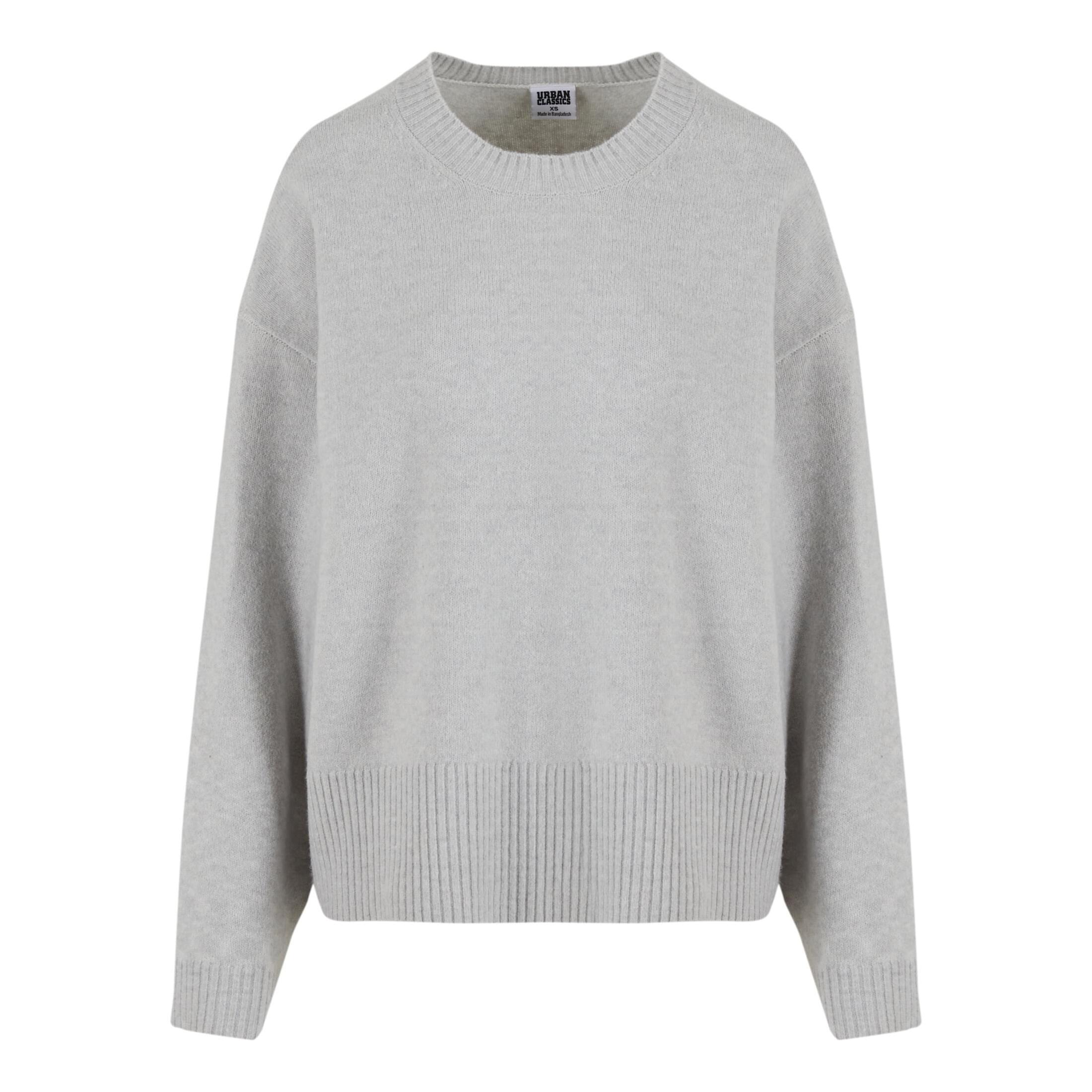 Urban Classics - Pull Oversize Femme Urban Classics Soft - Pull - Gris - Decathlon