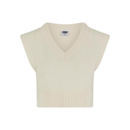 Pull col V sans manches femme Urban Classics