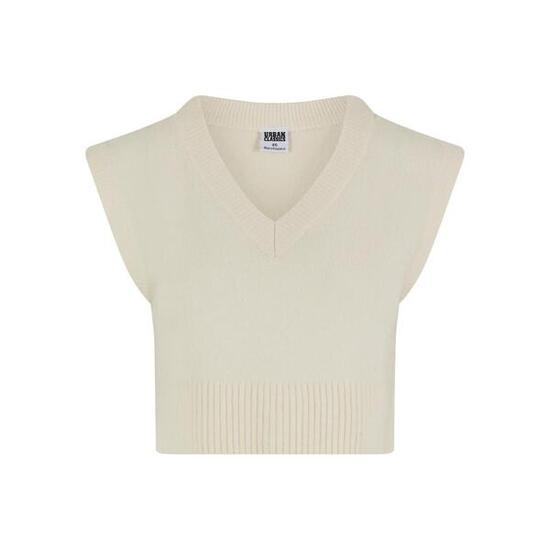 Pull col V sans manches femme Urban Classics