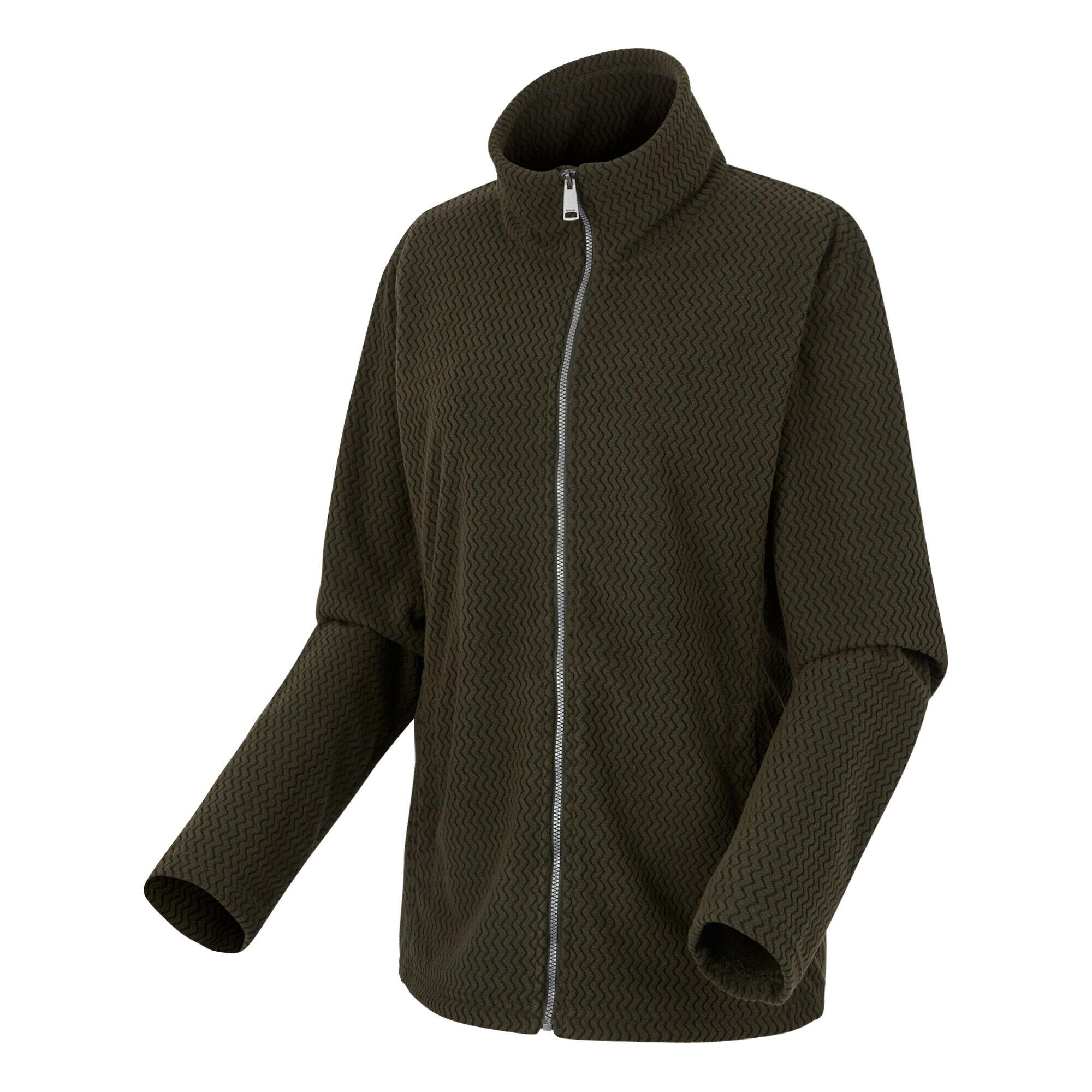 Veste Polaire HEIDY Femme (Kaki Foncé) 3/5