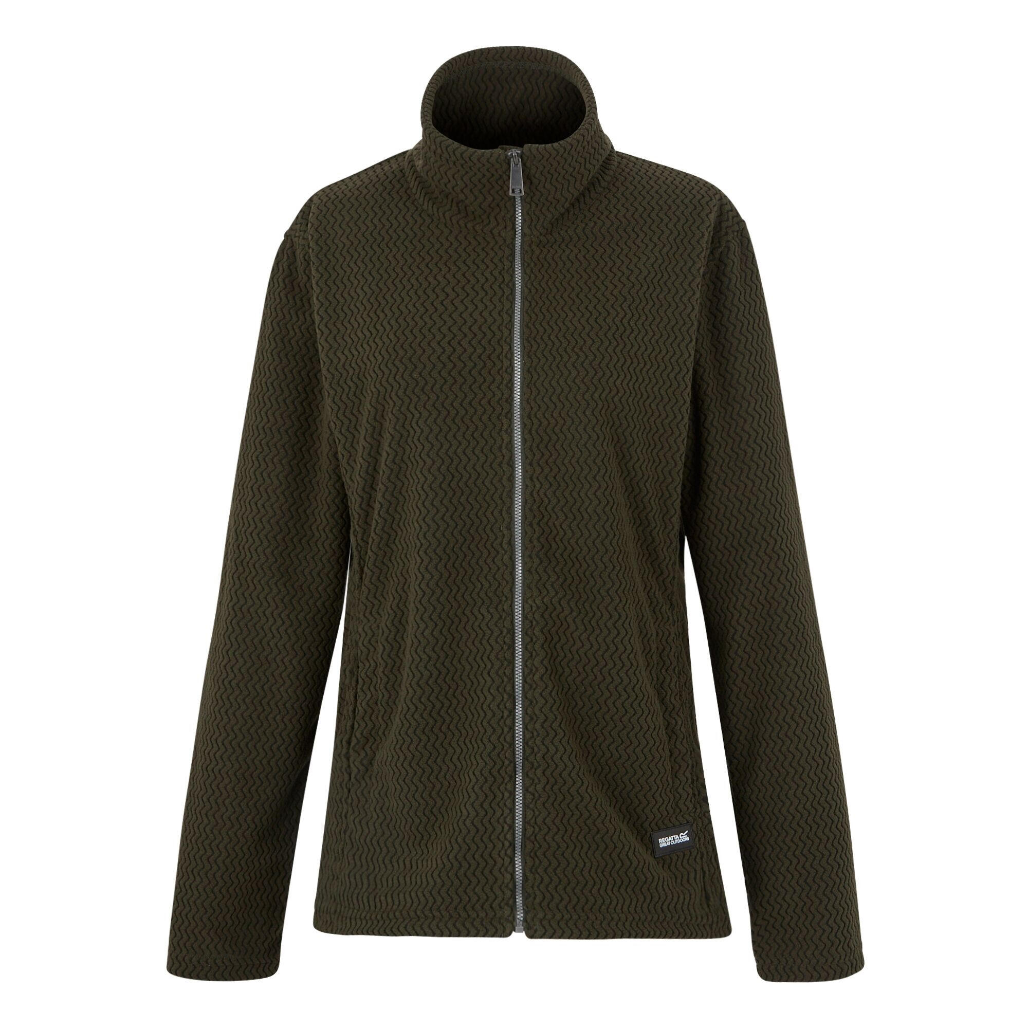 REGATTA Womens/Ladies Heidy Full Zip Fleece (Dark Khaki)