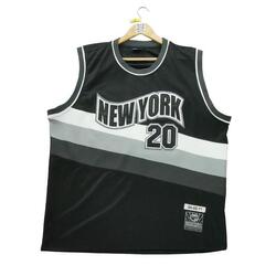 Reconditionné - Maillot Homme New York Basketball Noir - Bon État