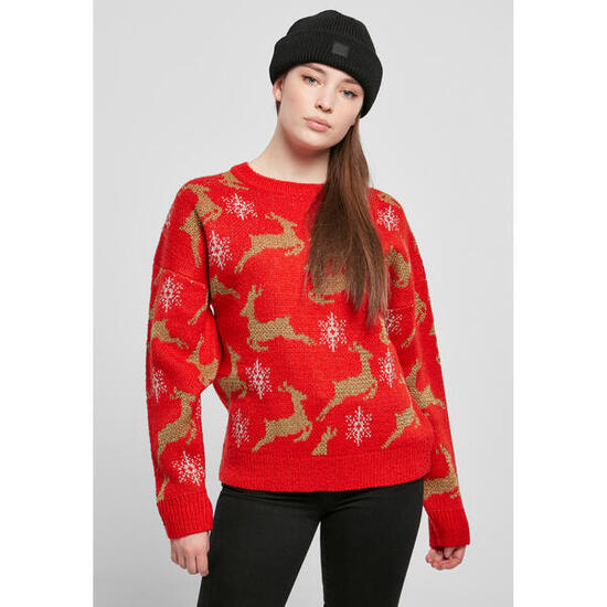 Damen-Sweatshirt Urban Classics oversized christmaser