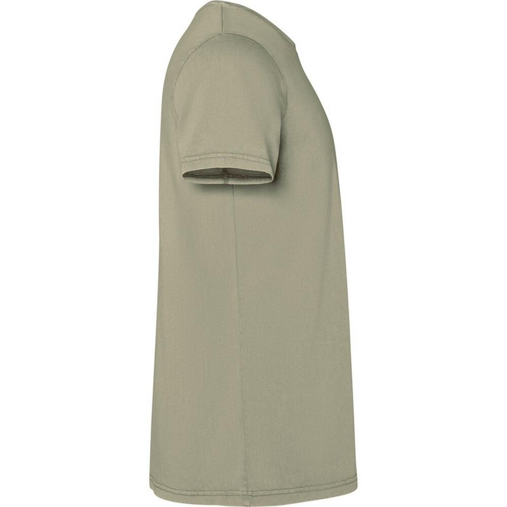 Heren Corgi Tshirt met korte mouwen (Khaki) 4/4