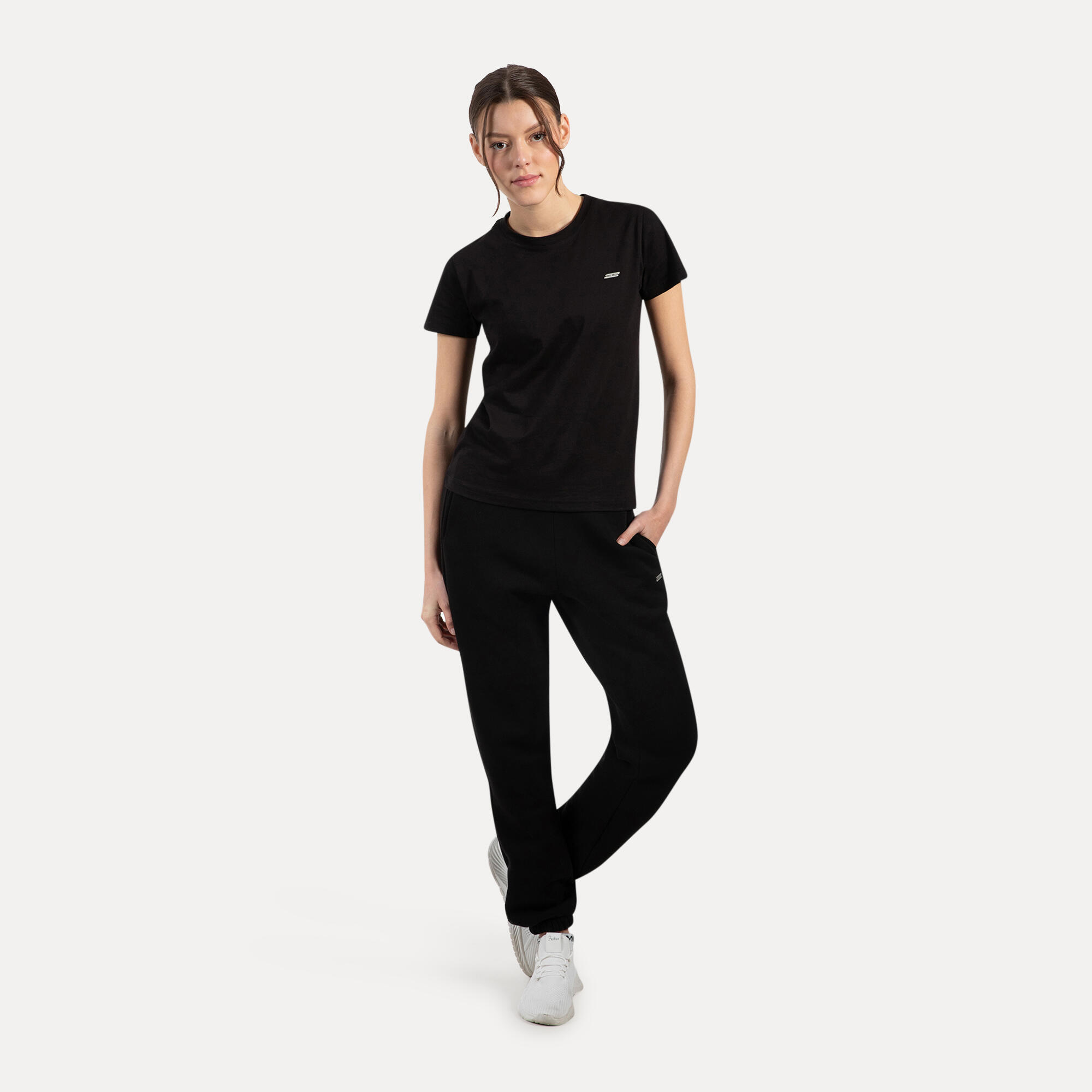 Damen T-Shirt Laurena Schwarz 3/5