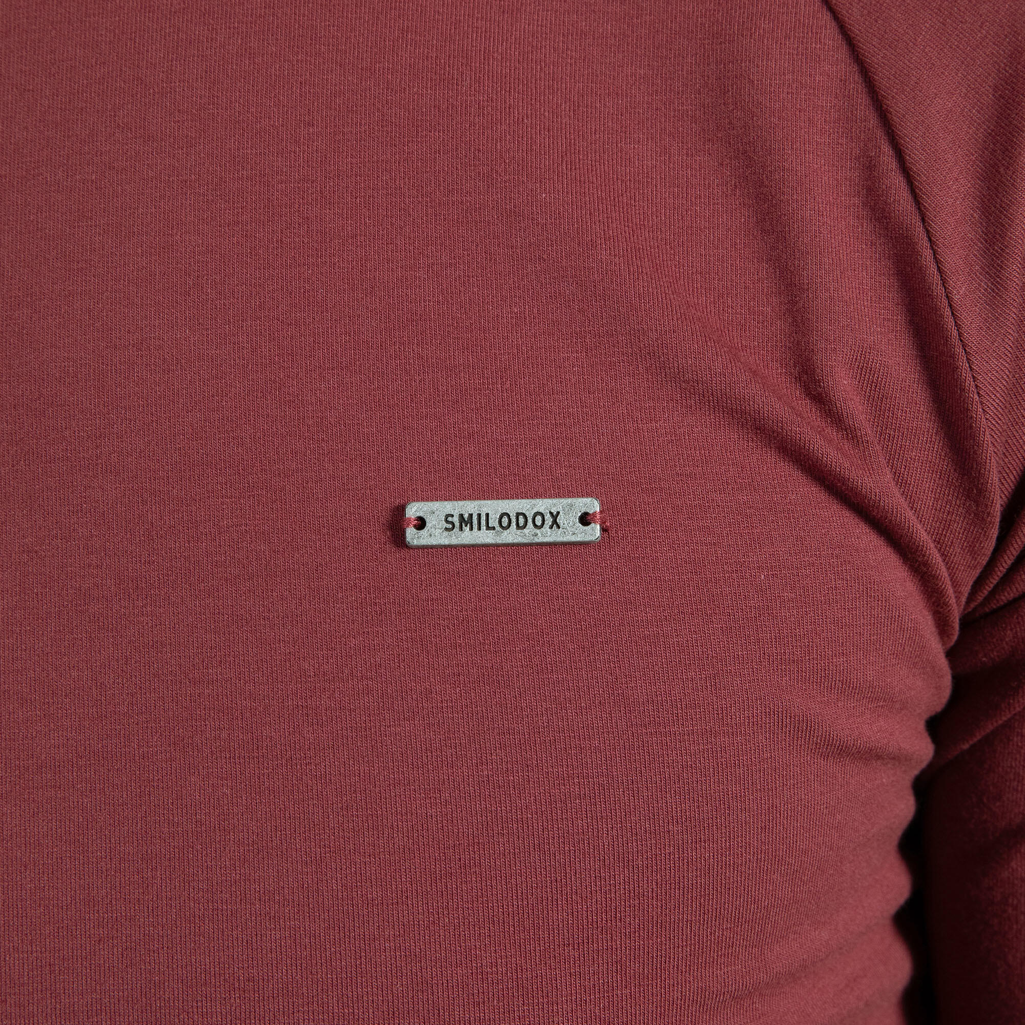 Herren T-Shirt Thilo Bordeaux 4/5