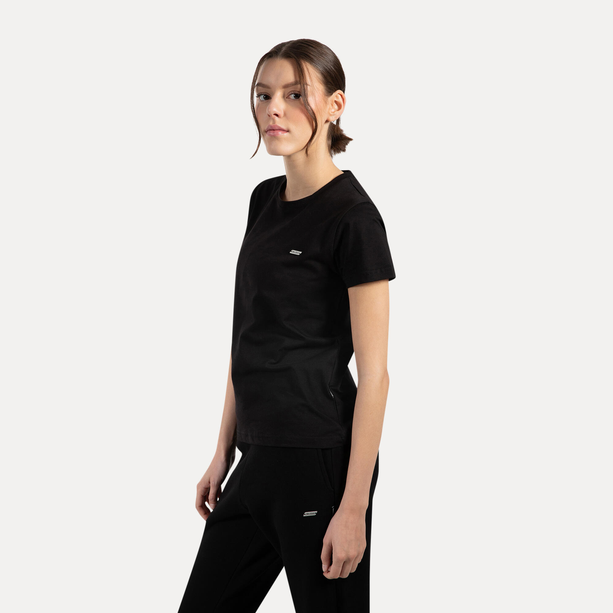 Damen T-Shirt Laurena Schwarz 2/5