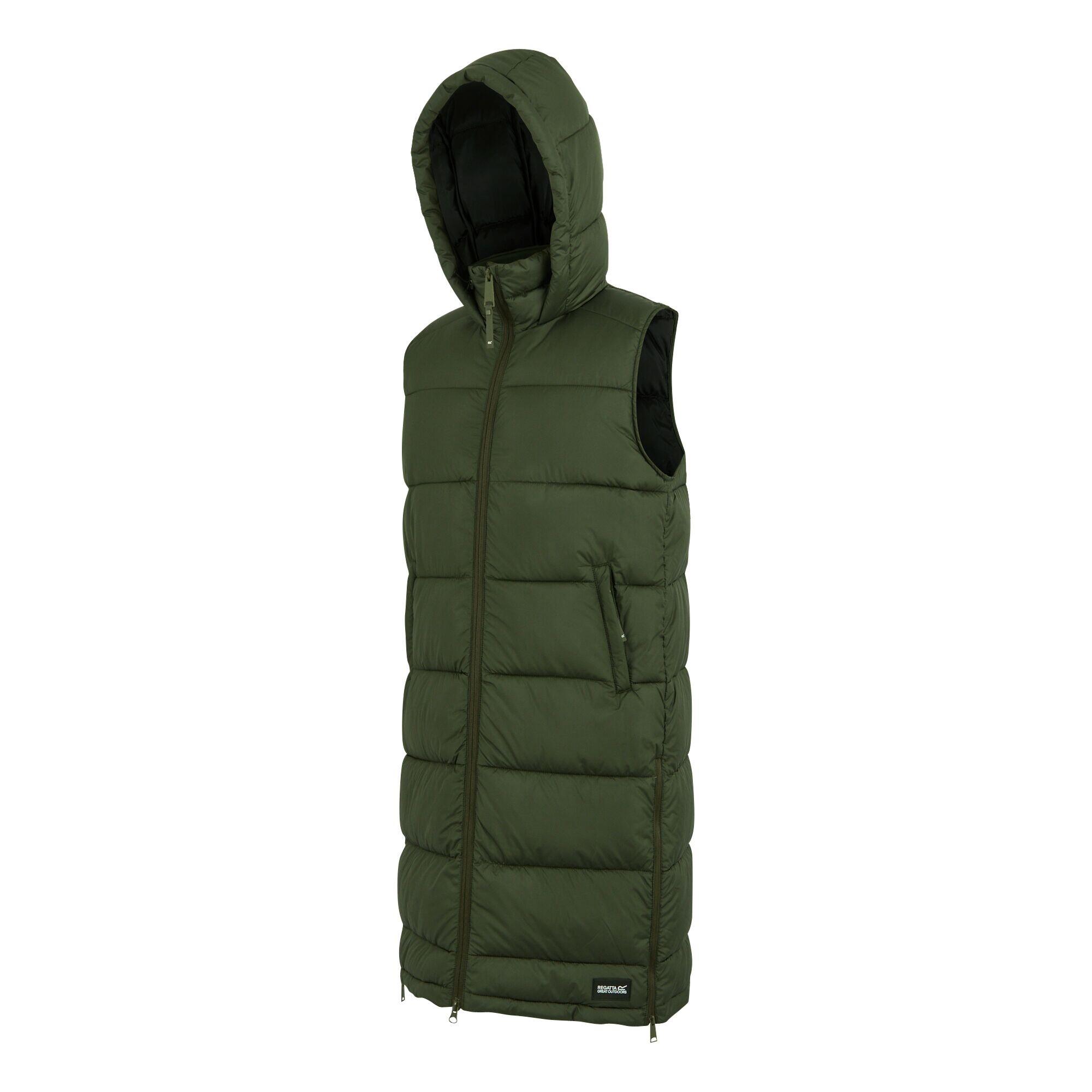 Veste Sans Manches GANELLA Femme (Kaki Foncé) 3/4