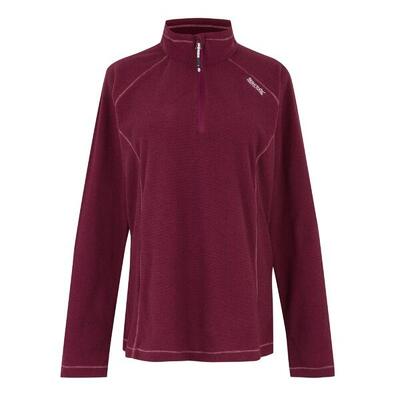 Great Outdoors Felpa A Cerniera Corta In Pile Donna Regatta Montes Grigio Caldo