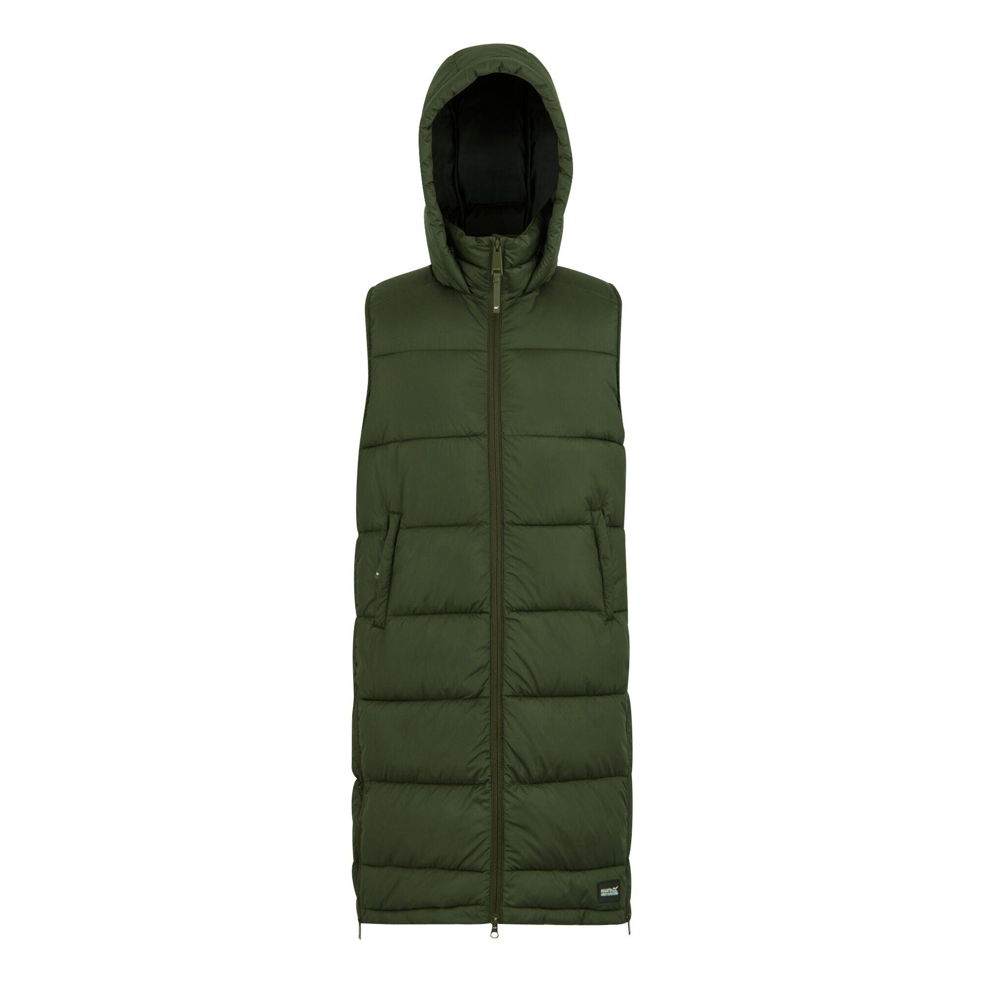 Regatta - Veste Sans Manches Ganella Femme (kaki Foncé) - Gilet Sans Manche - Vert - Decathlon