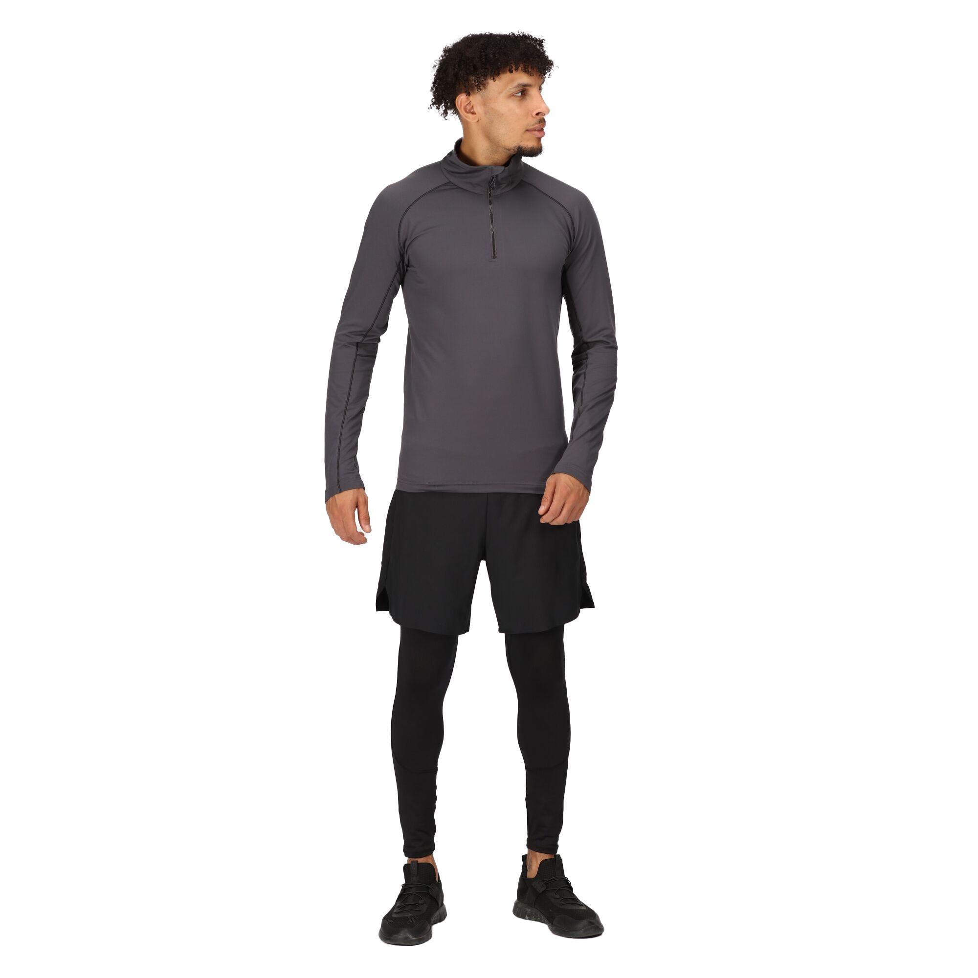 Midlayer Mezza Cerniera Uomo Regatta Grigio Foca 4/5