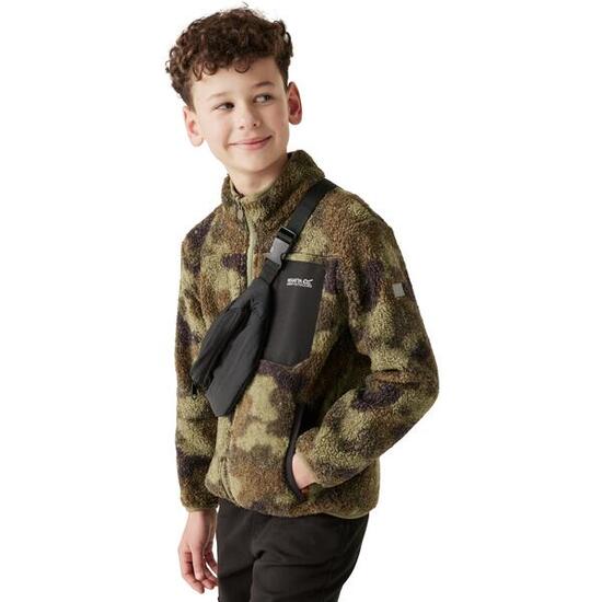Veste Polaire FRANKIE Enfant (Vert Kaki Foncé)