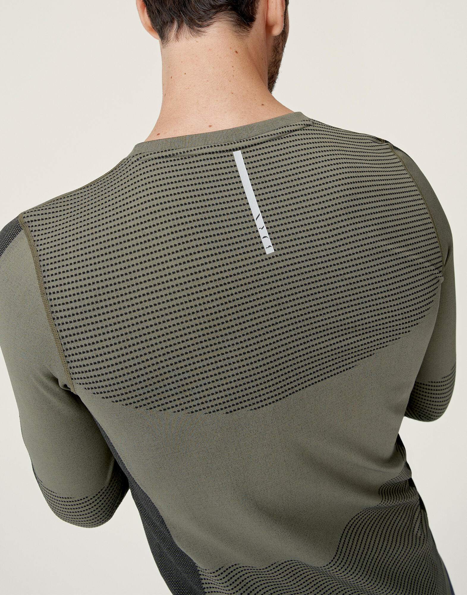 Maglietta sportiva a maniche lunghe da uomo Kilux Seamless 2/4