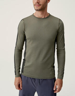 Camiseta deportiva manga larga de hombre Kilux Seamless Born Living Yoga