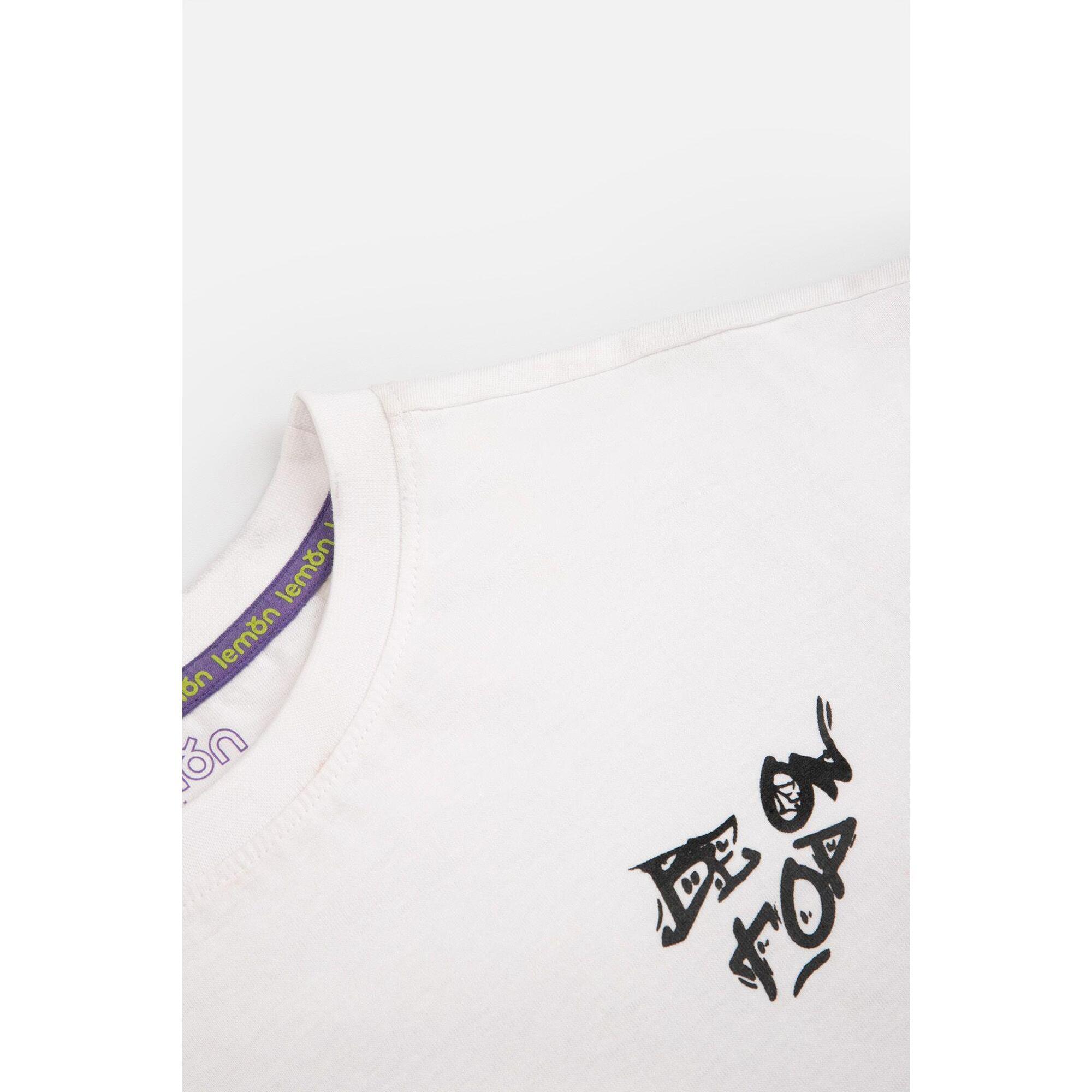 Koszulka sportowa chłopięca t-shirt z krótkim rękawem Lemon Explore ZL3 oversize