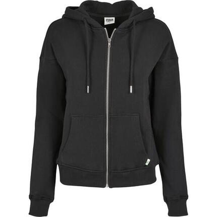 Kapuzenpullover, Damen Urban Classics organic terry zip