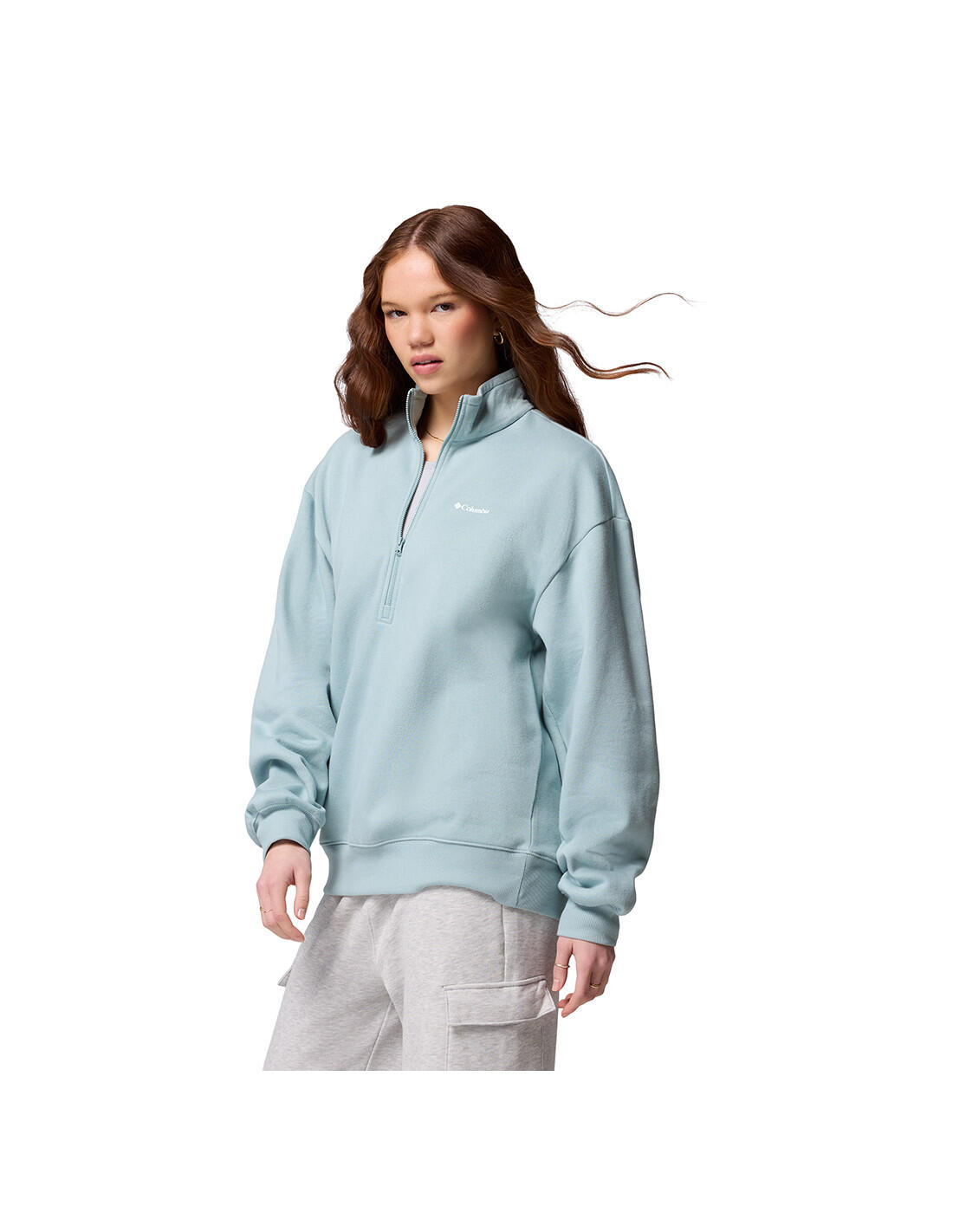 Sweat-shirt polaire zippé à demi-zip COLUMBIA Aldermore 4/5