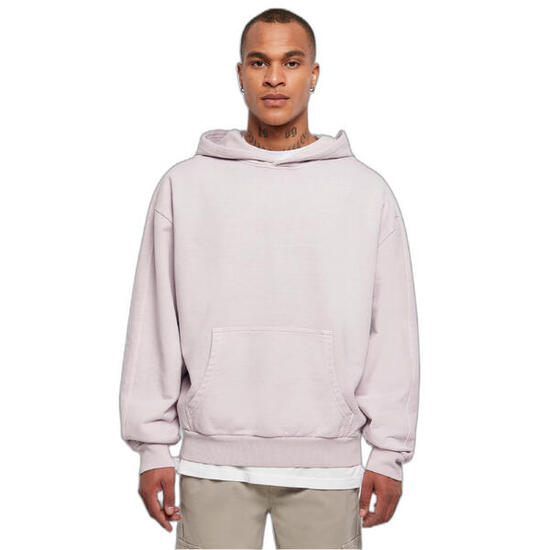 Sweatshirt à capuche épais teint en tissu éponge Urban Classics