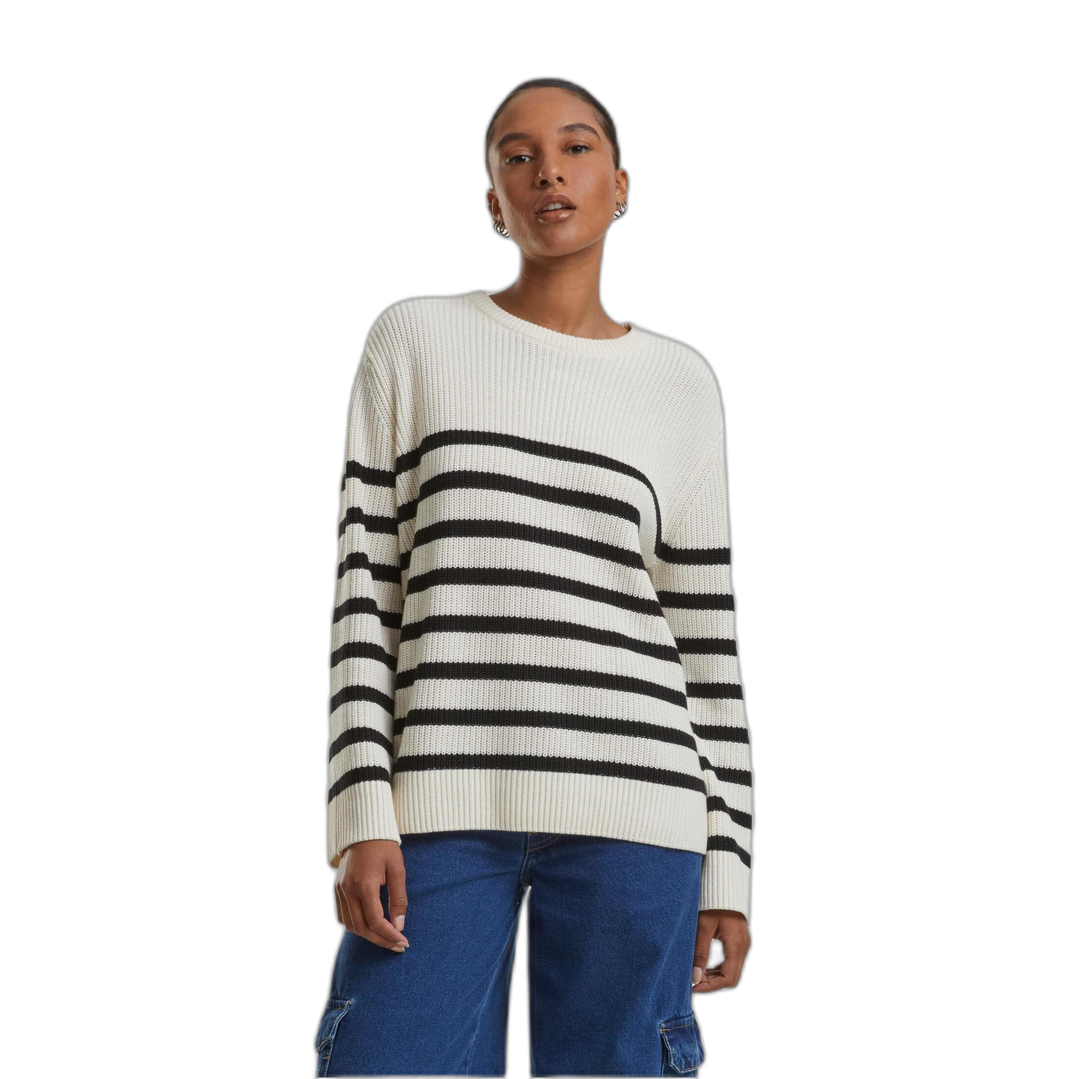URBAN CLASSICS Women's striped sweater Urban Classics Rib