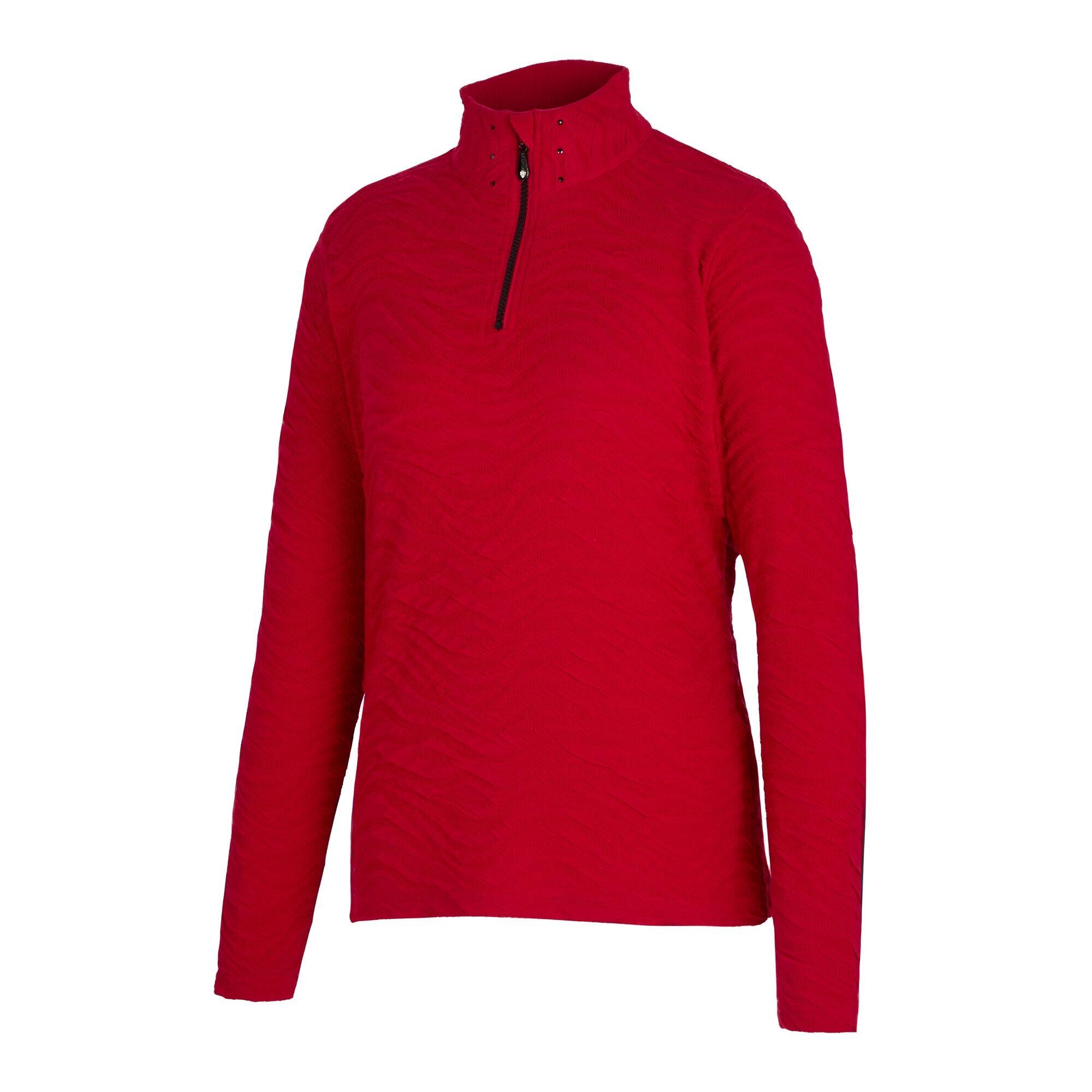 Haut De Sport Motif/style Matelassé GLAMOURIZE Femme (Rouge) 3/5