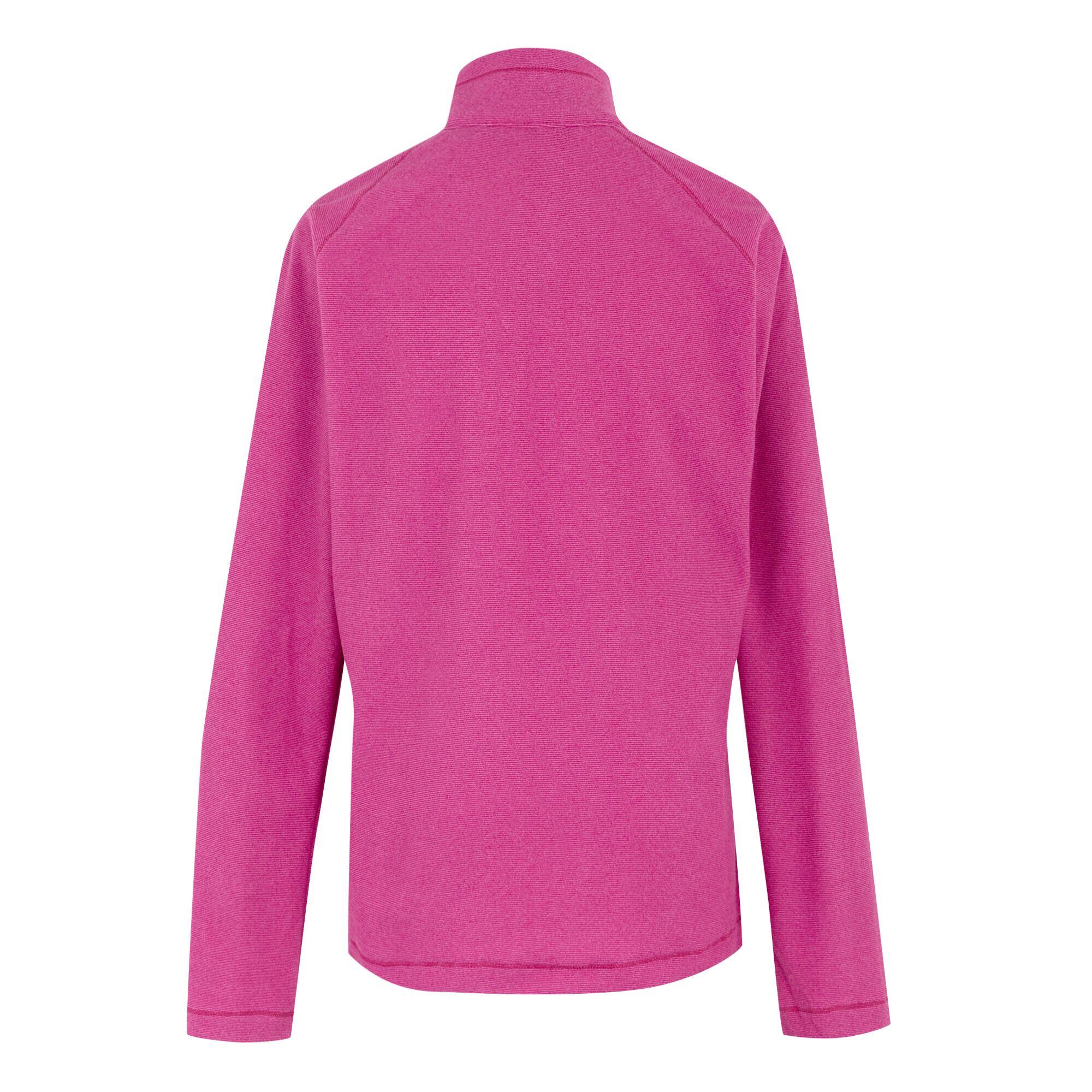 Camisola de Lã Meio Fecho Montes Mulher (Rosa-Pálido Framboesa) 2/5
