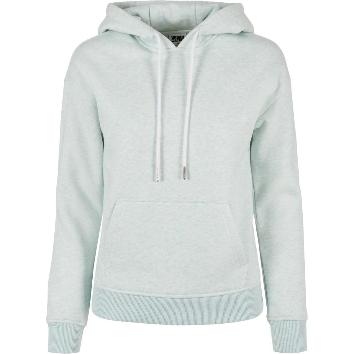 URBAN CLASSICS Women's hooded sweatshirt Urban Classics color melange