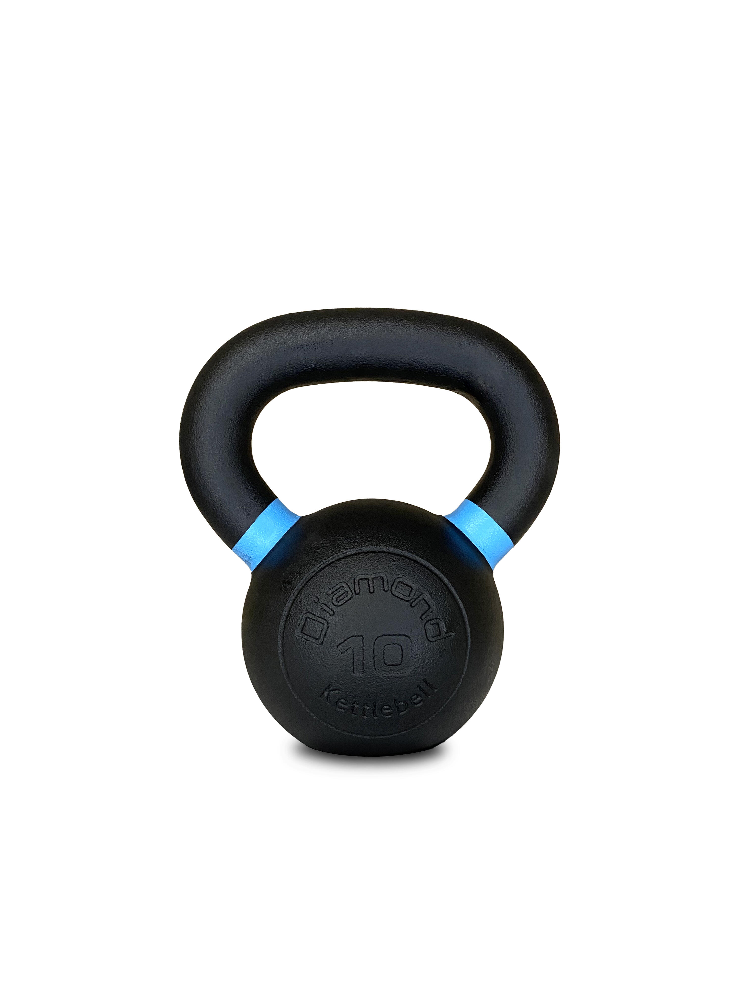 Kettlebell Pro ghisa nera opaca maniglia grip 4–36 kg 2/3