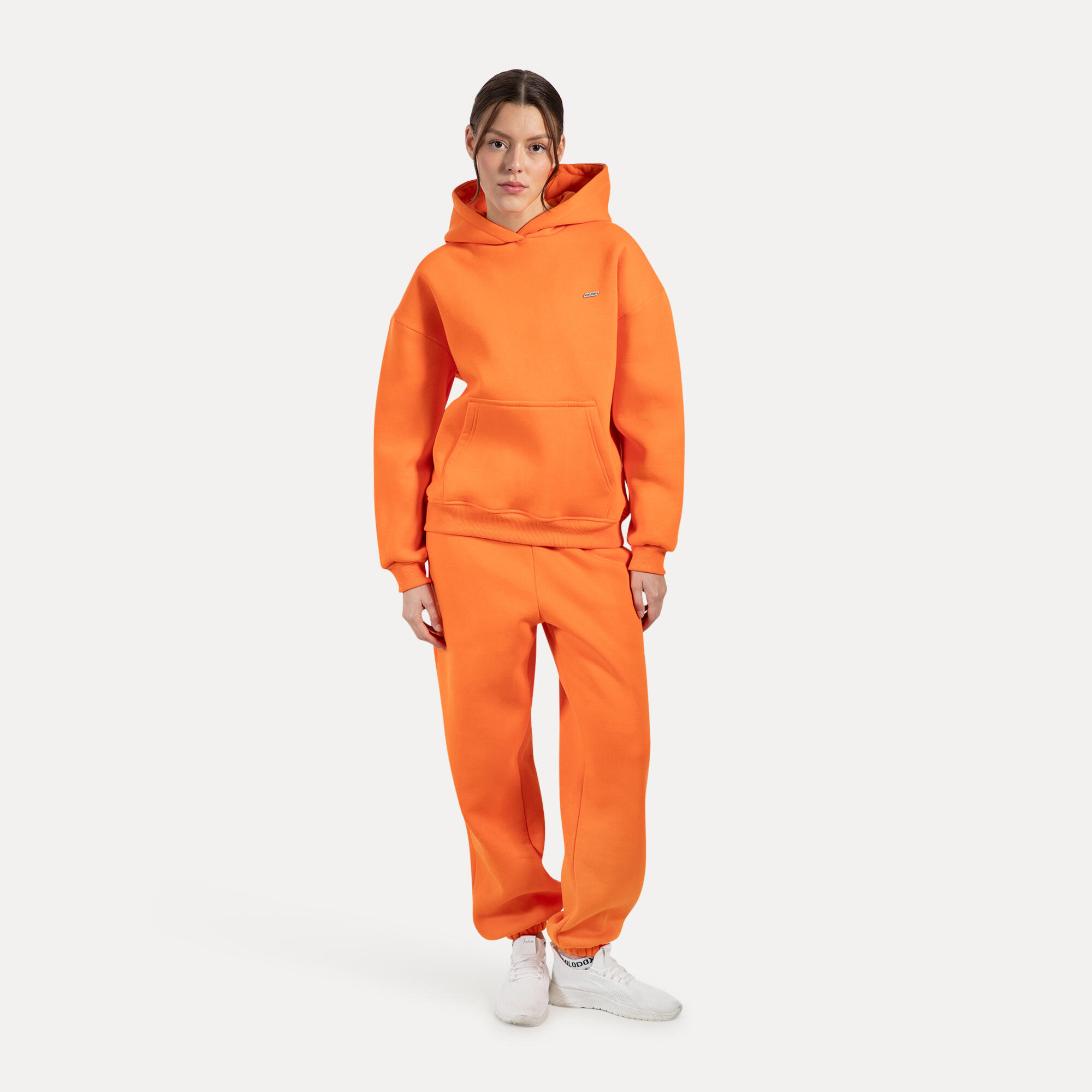 Damen Hoodie Lyanna Orange 3/5