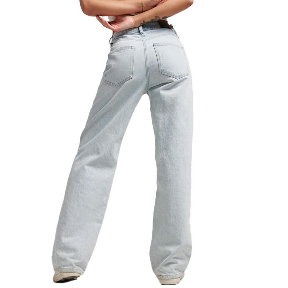 Weite Jeans aus Bio-Baumwolle, Frau Superdry 2/6