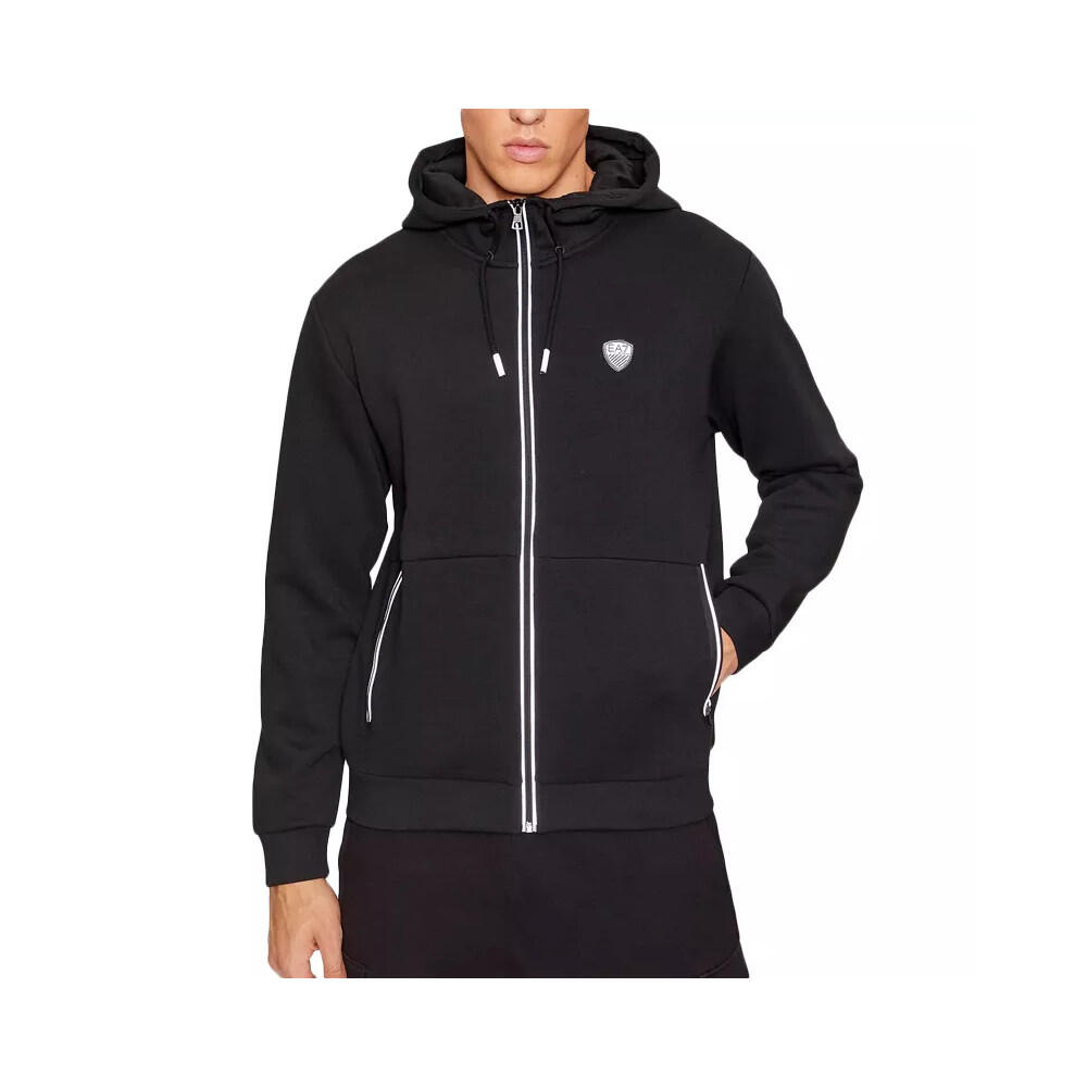 Sweatshirt à capuche zippé EA7 Emporio Armani 3/7