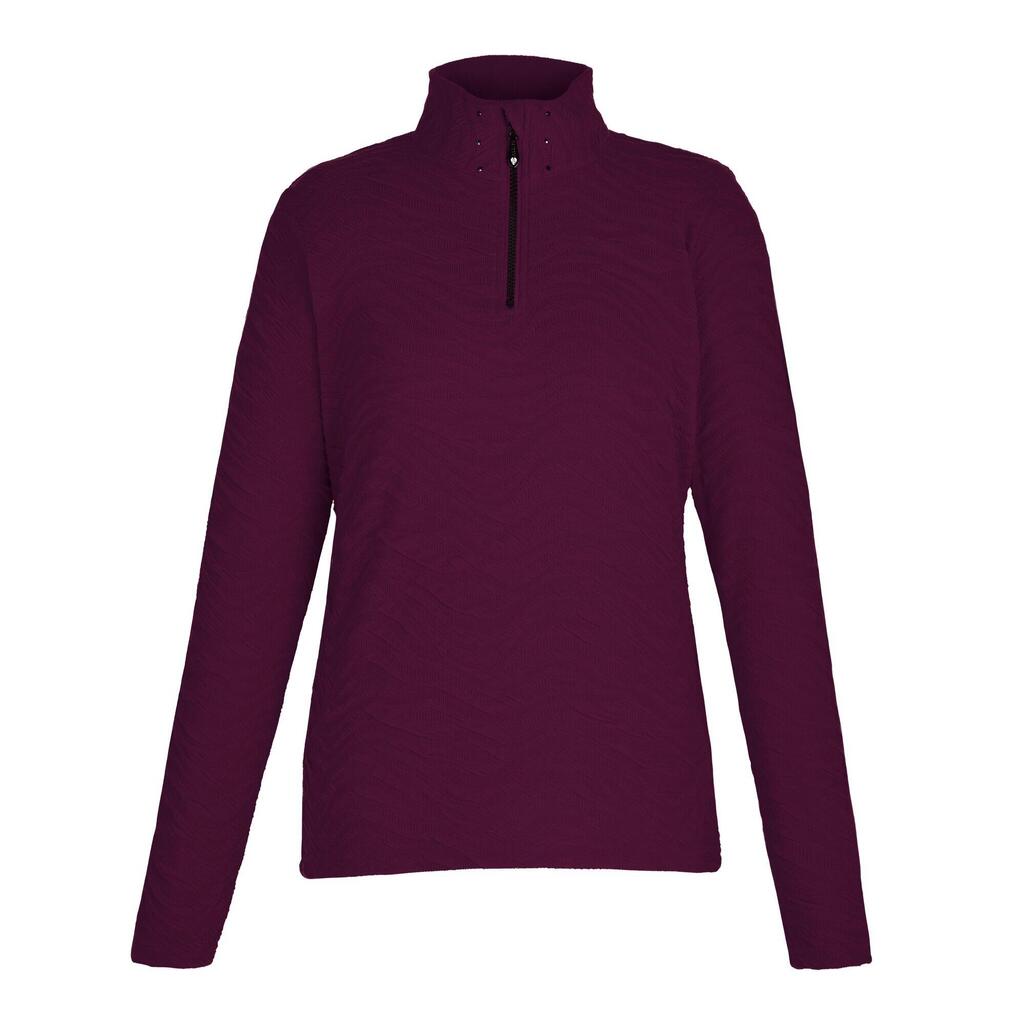 Womens/Ladies Glamourize III Quilted Quarter Zip Midlayer (Fig)