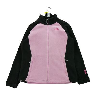 Second life - Damen TNF Pink Fleece Jacke - In gutem Zustand