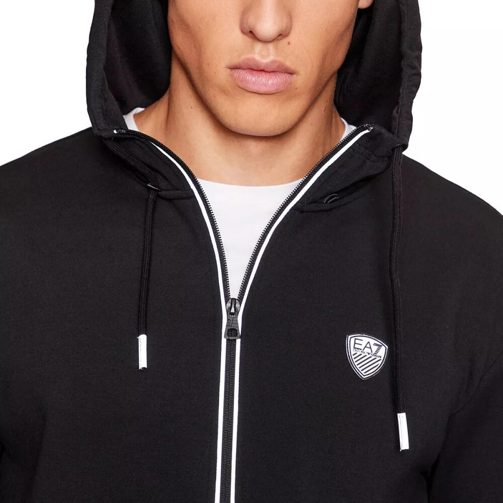 Sweatshirt à capuche zippé EA7 Emporio Armani 4/7