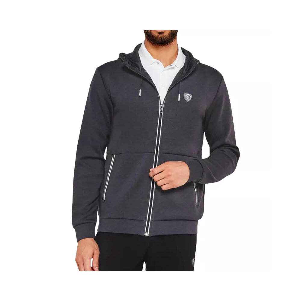 Sweatshirt à capuche zippé EA7 Emporio Armani 2/5