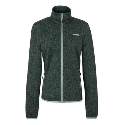 Dames newhill full zip fleecejack (mokka)