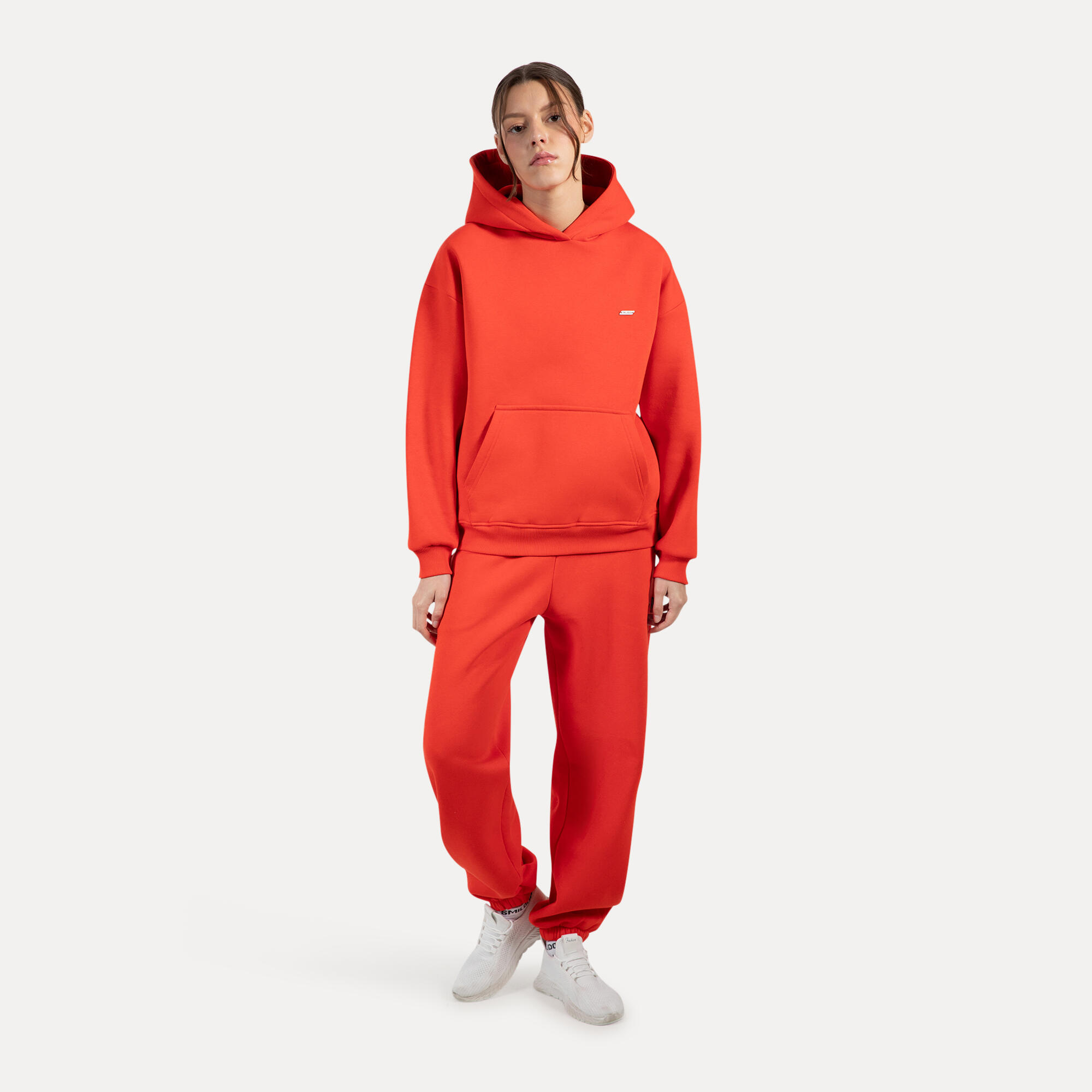 Damen Hoodie Lyanna Rot 3/5