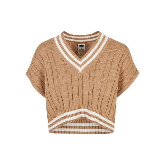 Pull court en tricot femme Urban Classics College