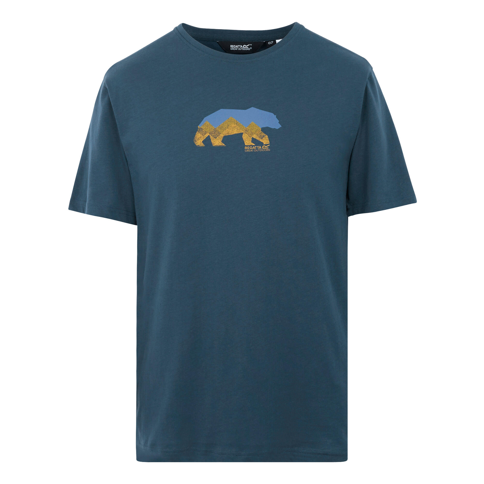 REGATTA Mens Bear TShirt (Moonlight Denim)