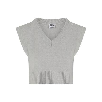 Pull col V sans manches femme Urban Classics