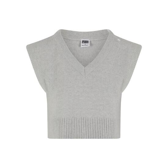 Pull col V sans manches femme Urban Classics