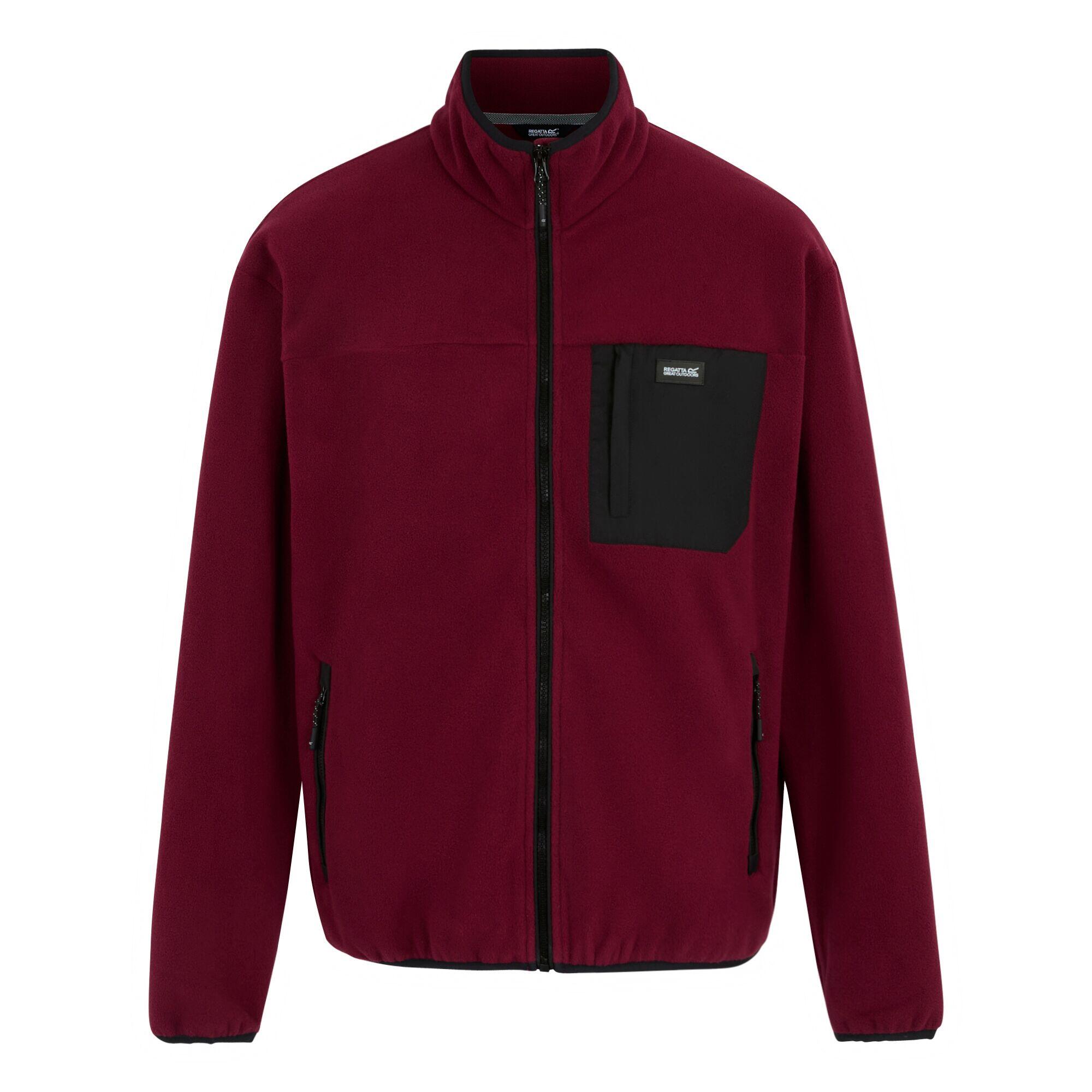 Regatta - Veste Polaire Frankie Homme (pourpre Foncé) - Veste - Rouge - Decathlon