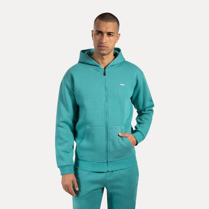 Herren Zip Hoodie Ilyas Schwarz