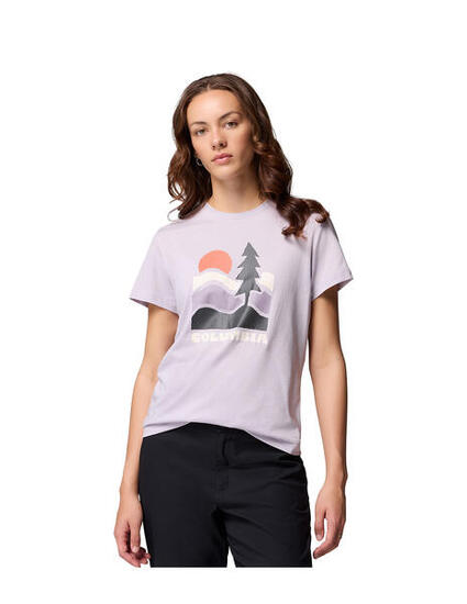 COLUMBIA Ruby Springs Graphic Fitted Ss - T-shirt